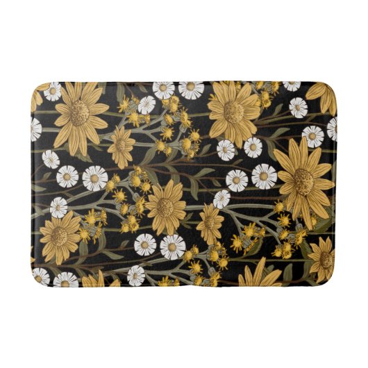 Tapis De Bain Fleur esthétique (Devant)