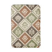 Tapis De Bain Fleur géométrique (Devant (Vertical))