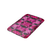 Tapis De Bain Fleur Hibiscus rose Multiplié Abstrait (Angle)