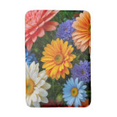 Tapis de bain Fleur Image n° 1, Série Florale (Devant (Vertical))