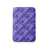 Tapis De Bain Fleur Iris Violet / Esthétique / Carrelé / (Devant (Vertical))
