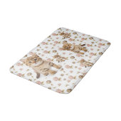 Tapis De Bain Fleur Kitten Salle de bain Mat (Angle)