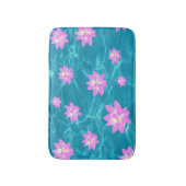 Tapis De Bain Fleur Lotus (Devant (Vertical))