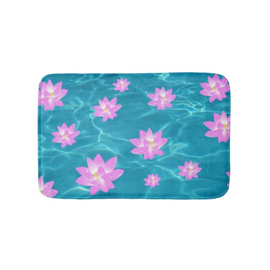 Tapis De Bain Fleur Lotus (Devant)