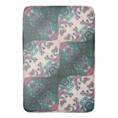 Tapis De Bain Fleur Moderne (devant Vertical)