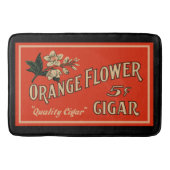 Tapis De Bain Fleur orange (Devant)