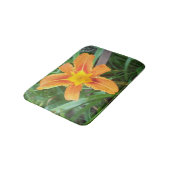 Tapis De Bain Fleur orange (Angle)