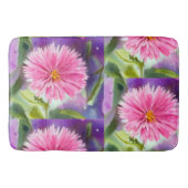 Tapis De Bain Fleur pourpre (Devant)