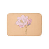 Tapis De Bain Fleur rose (Devant)