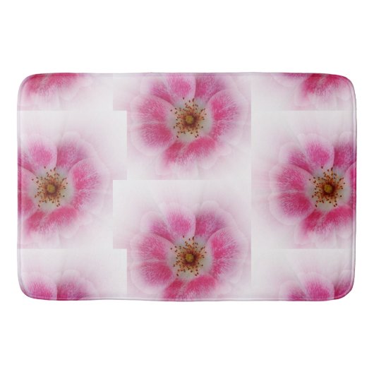 Tapis De Bain fleur rose (Devant)