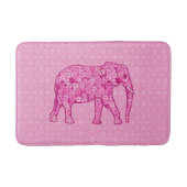 Tapis De Bain Fleur - rose fuchsia (Devant)