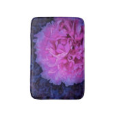 Tapis De Bain Fleur rose Lush (Devant (Vertical))