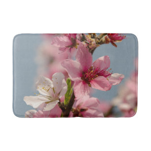 Tapis De Bain Fleur Sakura, Photographie japonaise rose