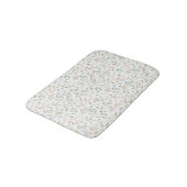Tapis De Bain Fleur sauvage Boho (Angle)