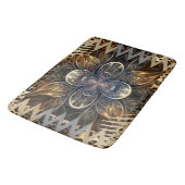 Tapis De Bain Fleur sauvage d'Afrique Abstraite (Angle)