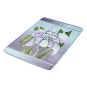 Tapis de bain fleur Smeraldo (Angle)