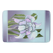 Tapis de bain fleur Smeraldo (Devant)
