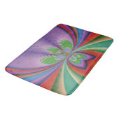 Tapis De Bain Fleur Violette (Angle)