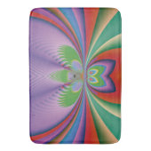 Tapis De Bain Fleur Violette (devant Vertical)