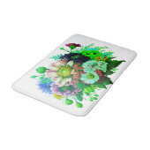 Tapis De Bain fleuri (Angle)