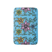Tapis De Bain fleurs (Devant (Vertical))