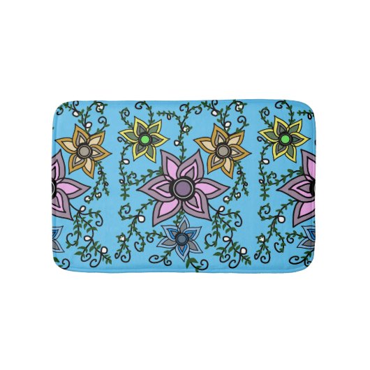 Tapis De Bain fleurs (Devant)