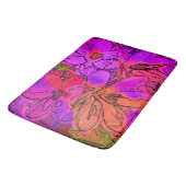TAPIS DE BAIN FLEURS (Angle)