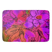 TAPIS DE BAIN FLEURS (Devant)