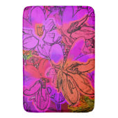 TAPIS DE BAIN FLEURS (devant Vertical)