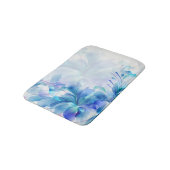 Tapis De Bain Fleurs Abstraites (Angle)
