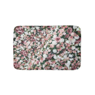 Tapis De Bain Fleurs artificielles colorées : arrière - plan vib