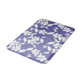 Tapis De Bain Fleurs blanches sur la boucle (Angle)