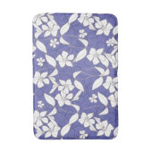 Tapis De Bain Fleurs blanches sur la boucle (Devant (Vertical))