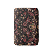 Tapis De Bain Fleurs brodées, vintage foncé (Devant (Vertical))