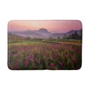 Tapis De Bain Fleurs Chiang Dao, Chiang Mai, Thaïlande