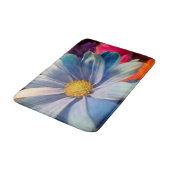 Tapis De Bain Fleurs Colorées (Angle)