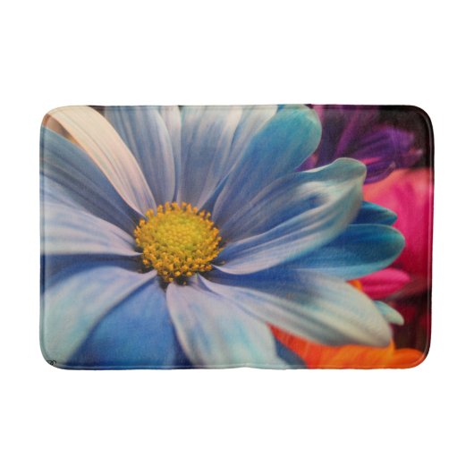 Tapis De Bain Fleurs Colorées (Devant)