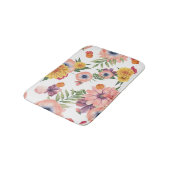 Tapis De Bain Fleurs colorées mignonnes Motif (Angle)
