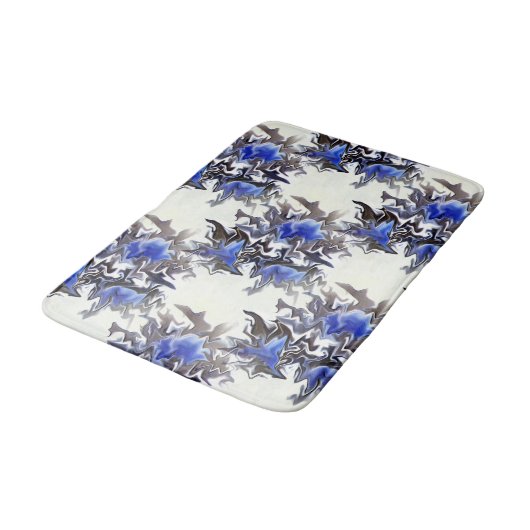 Tapis De Bain Fleurs congelées....... (Angle)