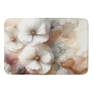 Tapis De Bain Fleurs Cosmos Ethérées