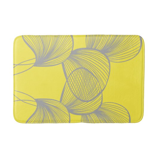 Tapis De Bain Fleurs, couleur du carnet de l'année (Devant)