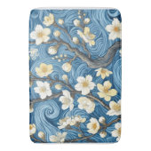 Tapis De Bain Fleurs d'amandier de style Van Gogh (devant Vertical)