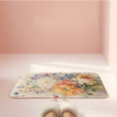 Tapis De Bain fleurs dans le vase