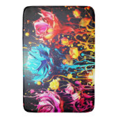 Tapis De Bain Fleurs d'art (devant Vertical)
