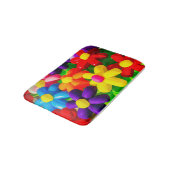 Tapis De Bain Fleurs de ballons de jouets (Angle)