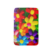 Tapis De Bain Fleurs de ballons de jouets (Devant (Vertical))