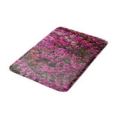 Tapis De Bain Fleurs de bourgeons rouges....... (Angle)