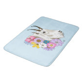 Tapis De Bain Fleurs de chèvre de montagne (Angle)