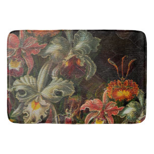 Tapis De Bain Fleurs de cru de ton de la terre