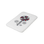 Tapis De Bain Fleurs de feu d'artifice vectoriel de conception p (Angle)